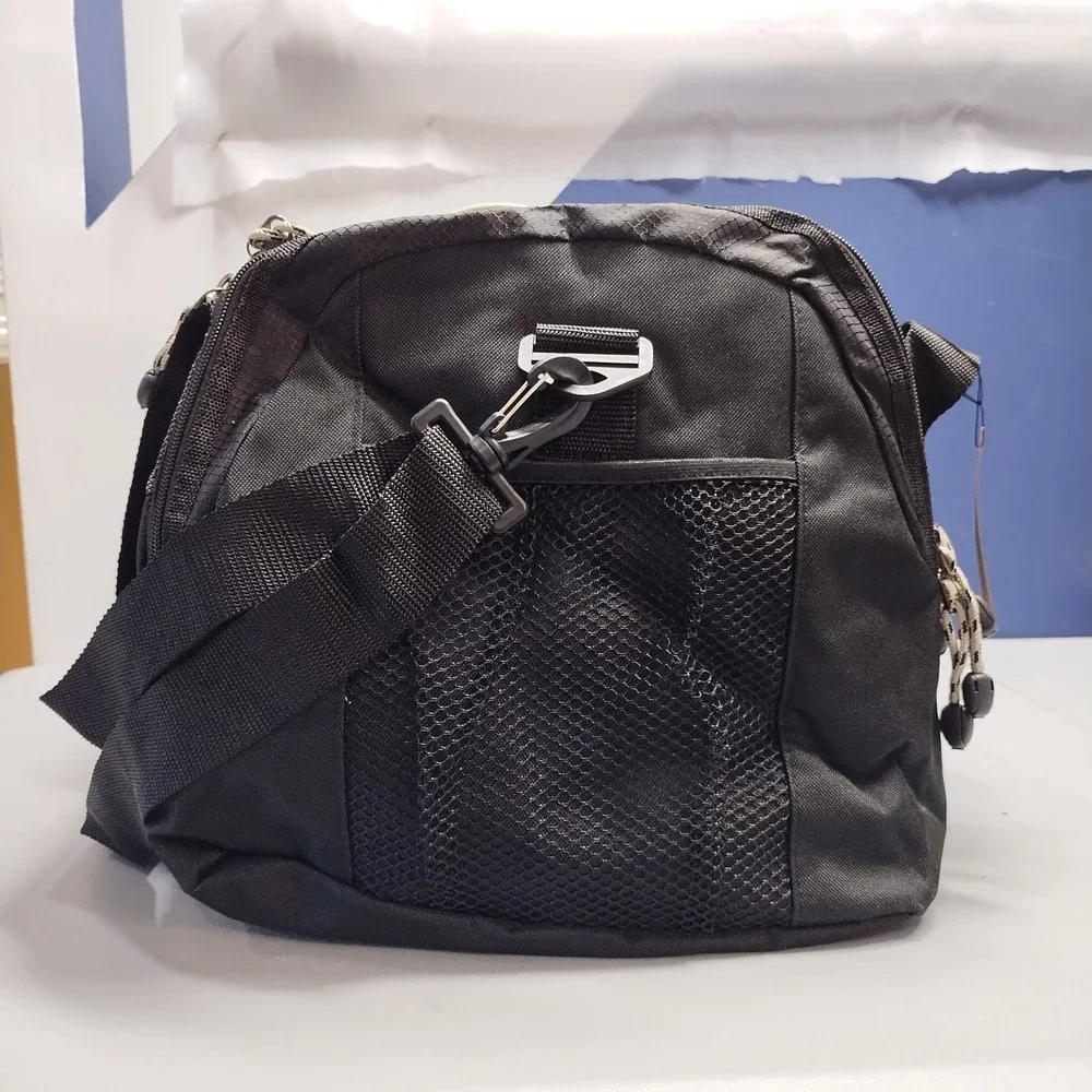Acro-Bag Duffle Bag Mens Black‎ Gray Detachable Strap Classic Sports Gym Travel